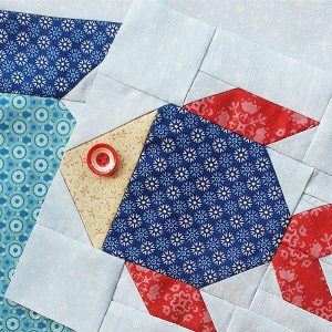 Fish quilt pattern