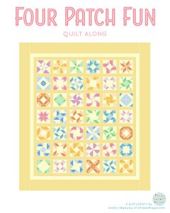 Four Patch Fun quilt layout