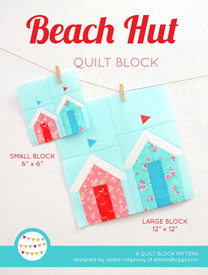 Beach Hut quilt patterns