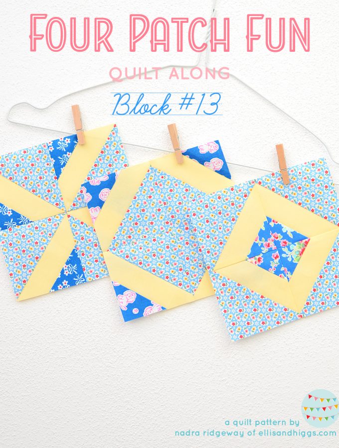 Four Patch Fun - Quilt Along - quilt blocks