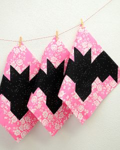 Bat quilt blocks