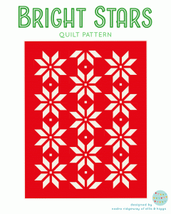 Christmas Quilt Pattern - Bright Stars Quilt Pattern