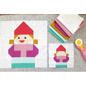Mrs. Gnome quilt blocks
