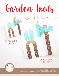 Garden Tools Quilt Pattern