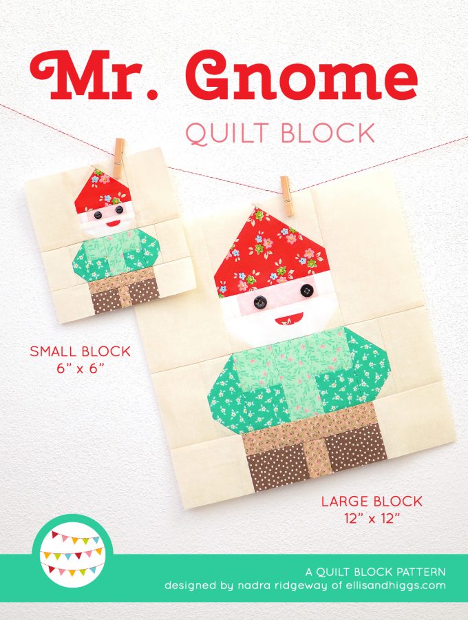 Mrs. Gnome Quilt Pattern