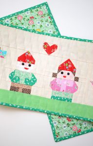 Hello Spring quilted table runner