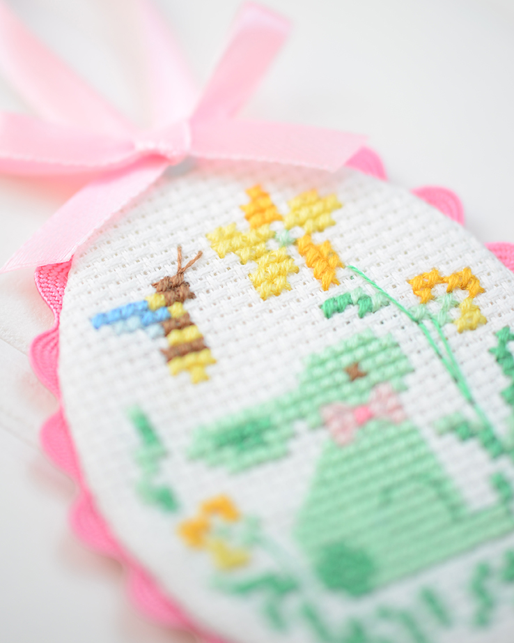 Easter bunny cross stitch patterns by ellis & higgs