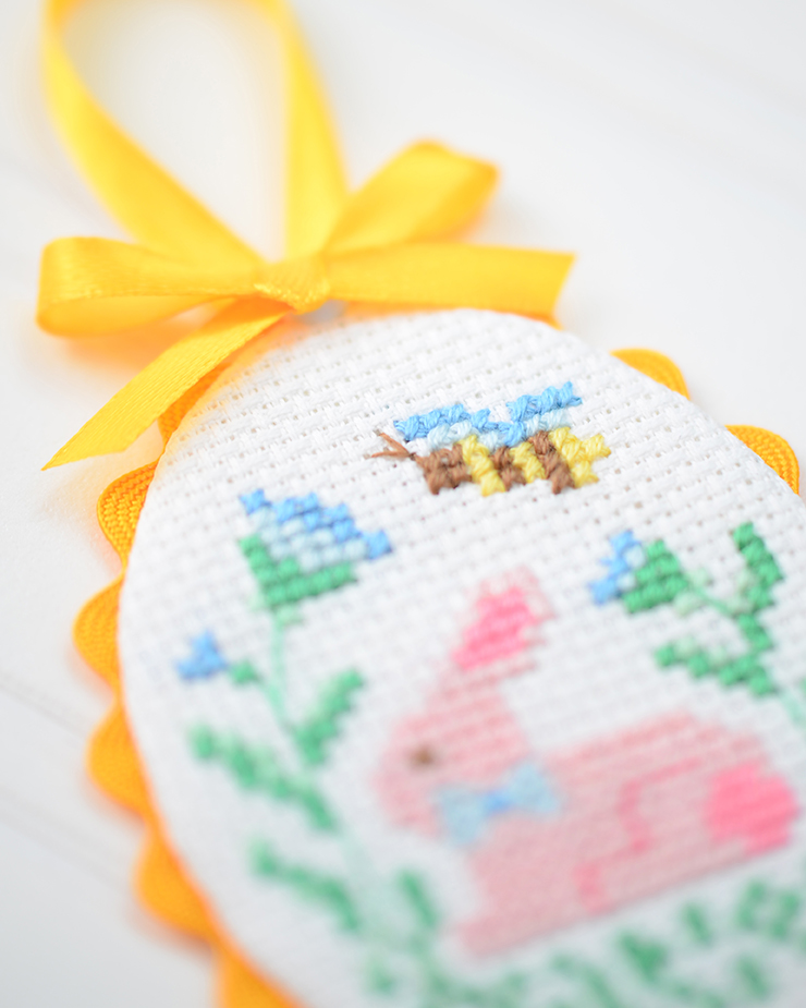 Easter bunny cross stitch patterns by ellis & higgs