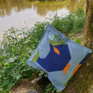 Red Salmon quilt pattern - Camping quilt patterns