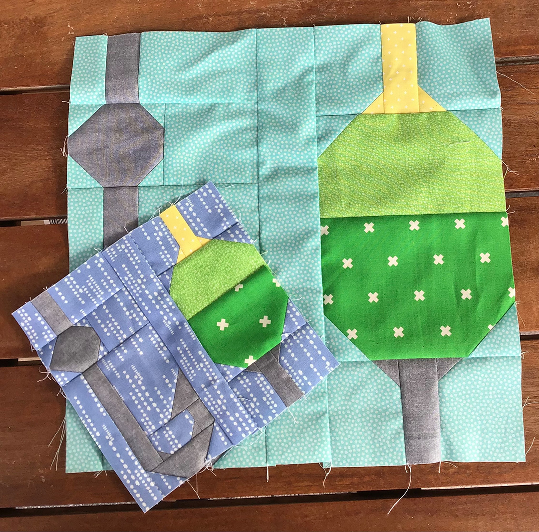 Fishing Tools quilt pattern - Camping quilt patterns