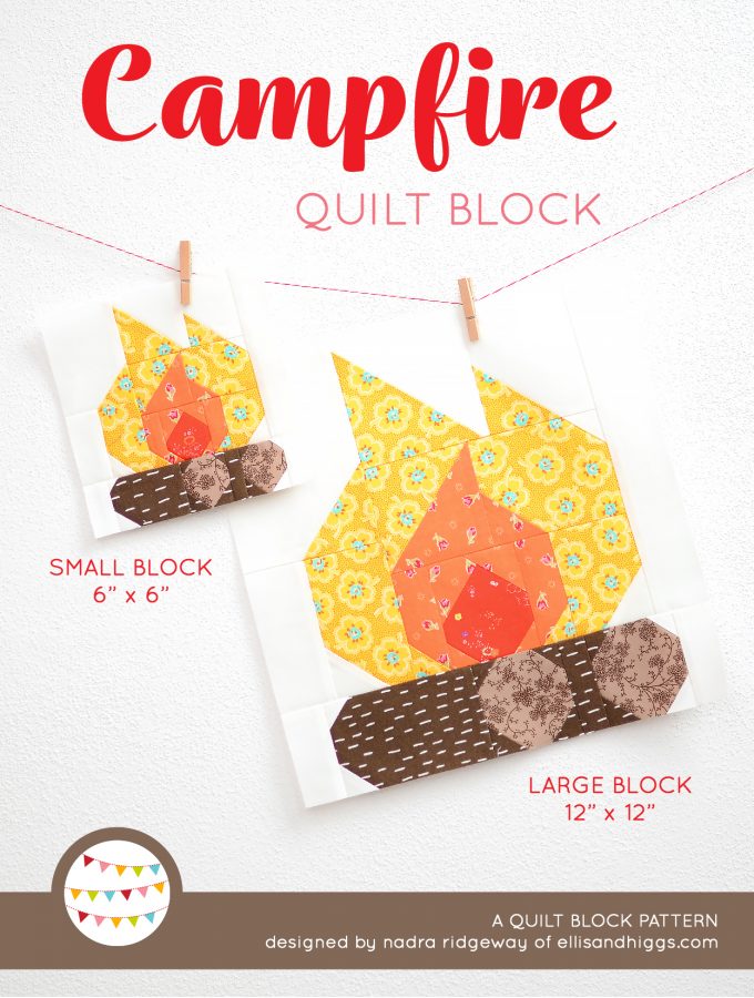 Summer quilt patterns - Campfire quilt pattern