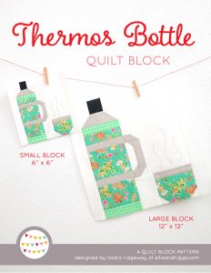 Summer quilt patterns - Thermos Bottle quilt pattern