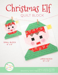 Elf quilt pattern - Christmas quilt pattern