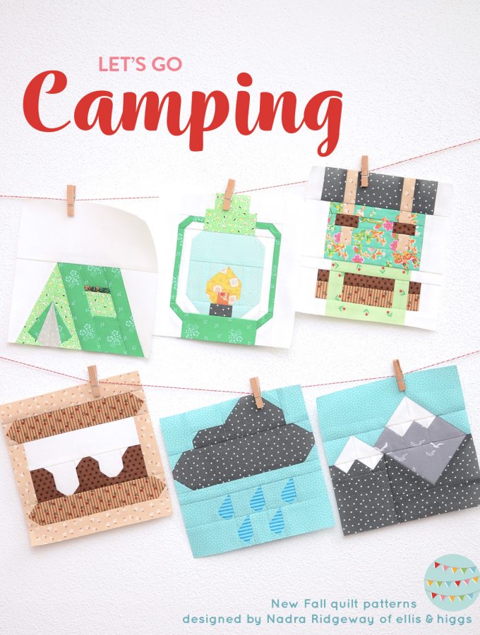 Fall quilt patterns - Camping quilt patterns