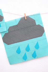 Cloud quilt pattern - Camping quilt patterns