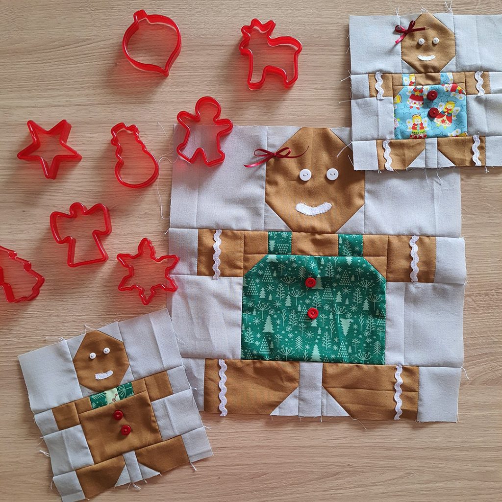 New Christmas Quilt Patterns Gingerbread Man Quilt Pattern ellis & higgs