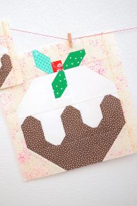 Christmas Pudding quilt pattern - Christmas quilt patterns