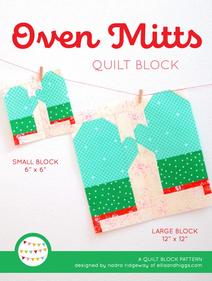 Oven Mitts Quilt Pattern - Christmas quilt pattern