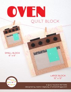 Oven Quilt Pattern - Christmas quilt pattern