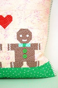 Gingerbread Couple quilt pattern - Christmas quilt patterns