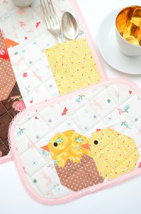 Quilted Coasters - an easy quilt pattern add-on by Nadra Ridgeway of ellis & higgs