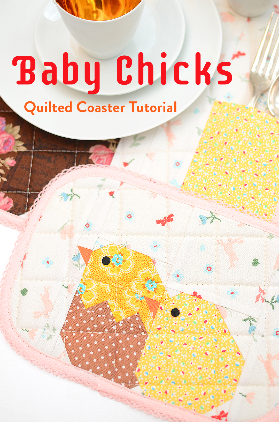 Quilted Coasters - an easy quilt pattern add-on by Nadra Ridgeway of ellis & higgs