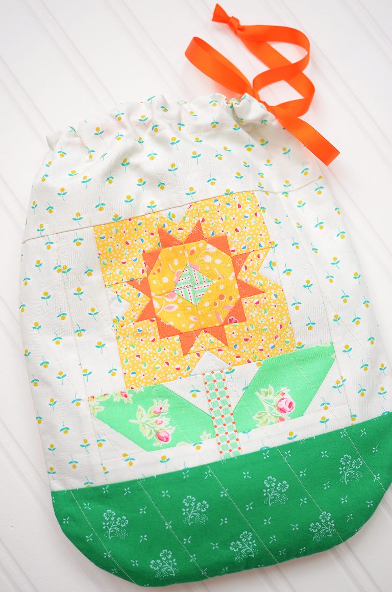 Quilted Gift Bag Pattern - Tutorial & Pattern Add-on - ellis & higgs