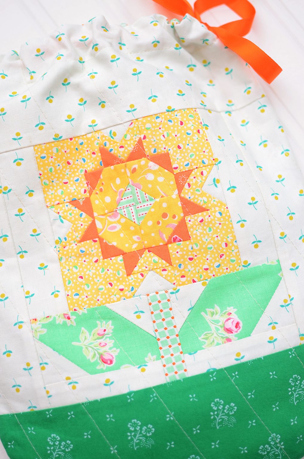 Quilted Gift Bag Pattern Tutorial & Pattern Addon ellis & higgs