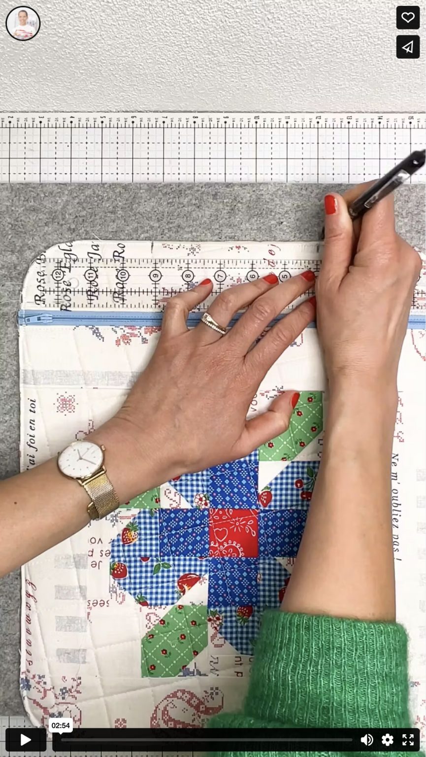 Quilted Project Bag Tutorial & Pattern Addon ellis & higgs